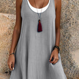 ROSIE | TWO-PIECE SLEEVELESS DRESS