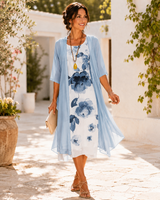 CATHERINE | FLORAL LAYERED TWO-PIECE SET