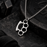 RYAN | KNUCKLE DUSTER PENDANT NECKLACE