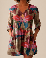 DAISY | LONG BLOUSE WITH A STRIKING PRINT
