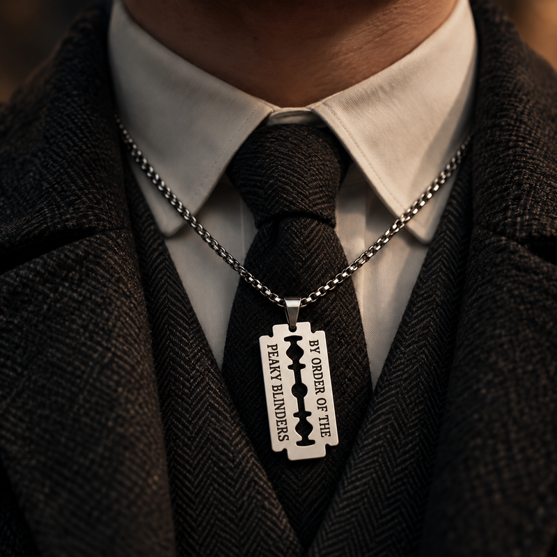 SAMUEL | PEAKY RAZOR NECKLACE