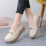 RUBY | WOMEN'S SUEDE PLATFORM SLIP-ON LOAFERS