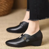 BELLA | GENUINE LEATHER T-STRAP MARY JANE SHOES