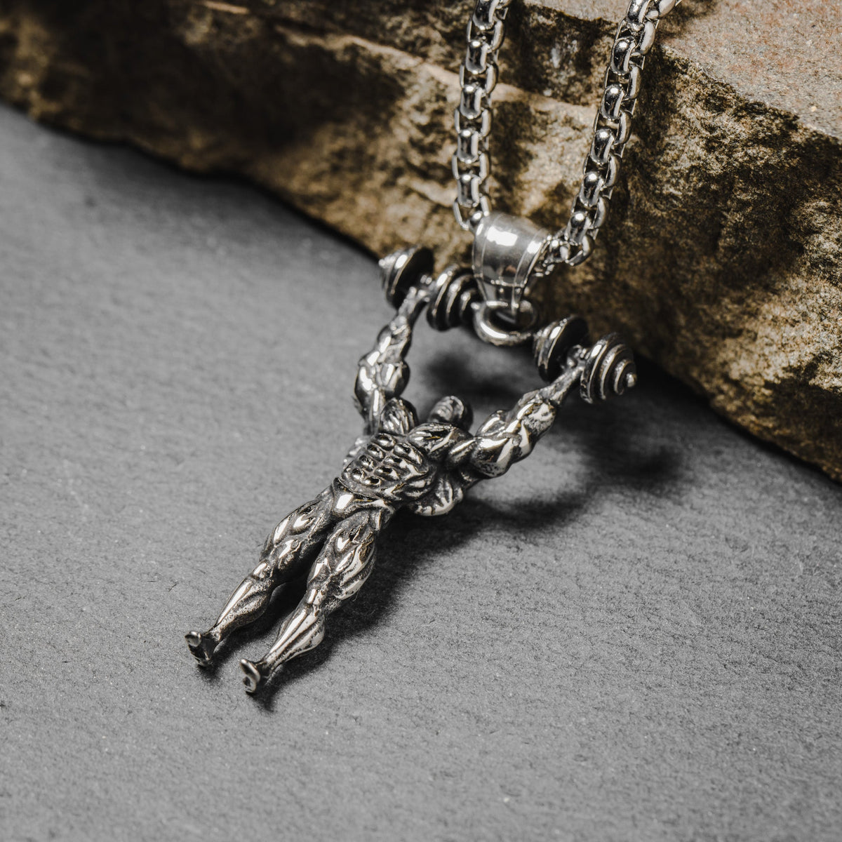 THOMAS | MR OLYMPIA PENDANT NECKLACE