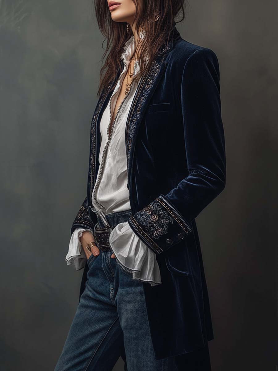 EDITH | LONG VINTAGE JACKET