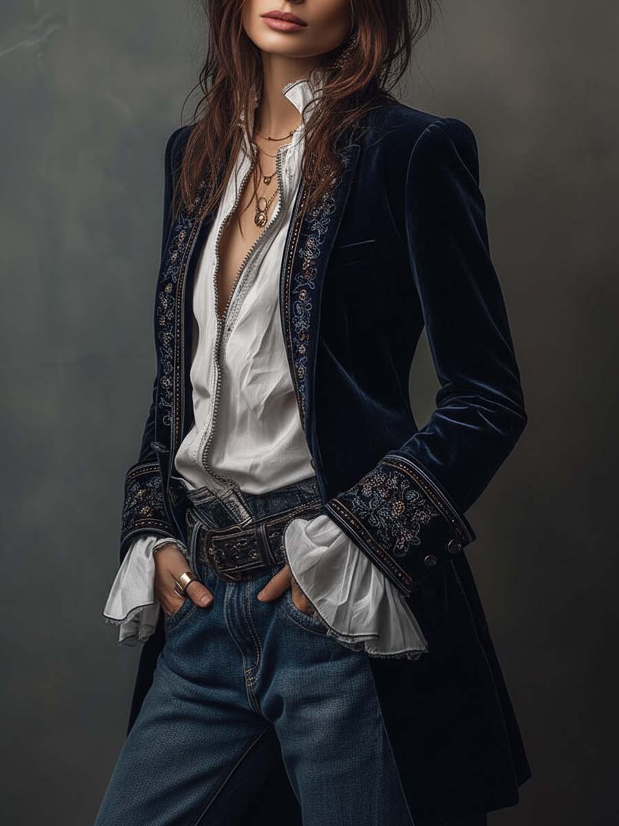EDITH | LONG VINTAGE JACKET