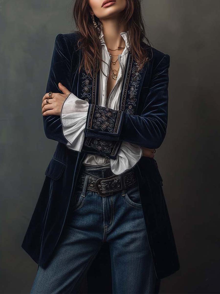 EDITH | LONG VINTAGE JACKET