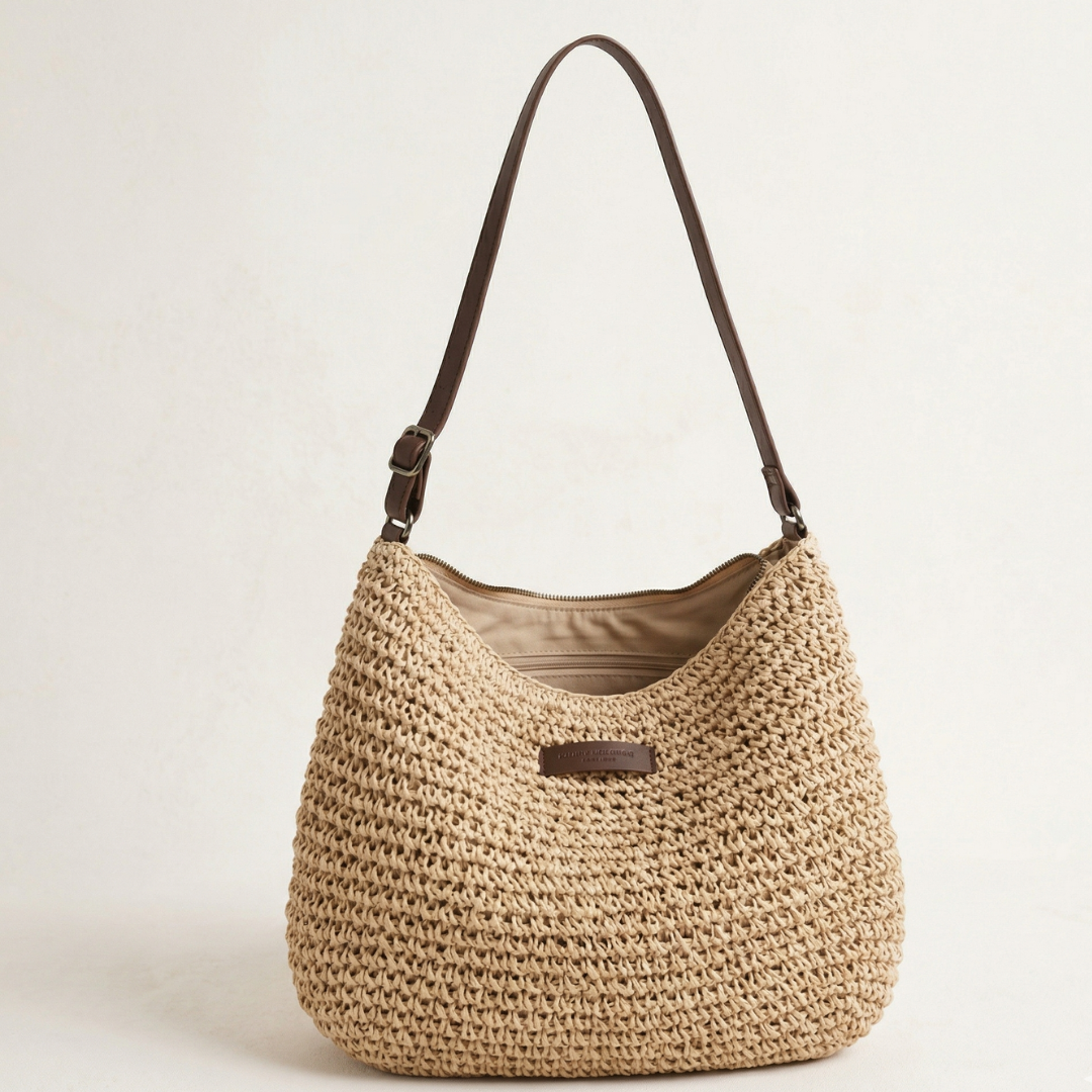Audrey | Elegant Woven Shoulder Bag
