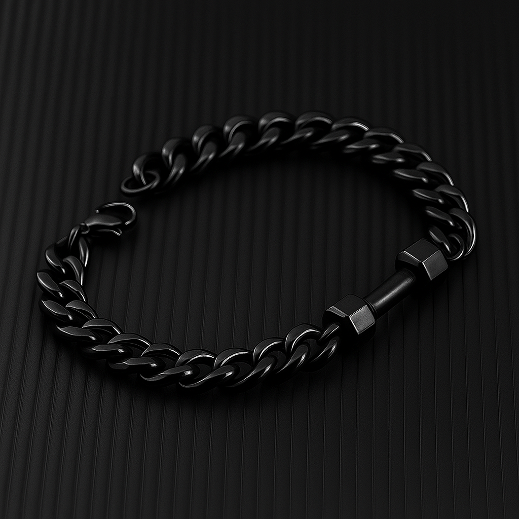 LEWIS | CUBAN DUMBBELL BRACELET