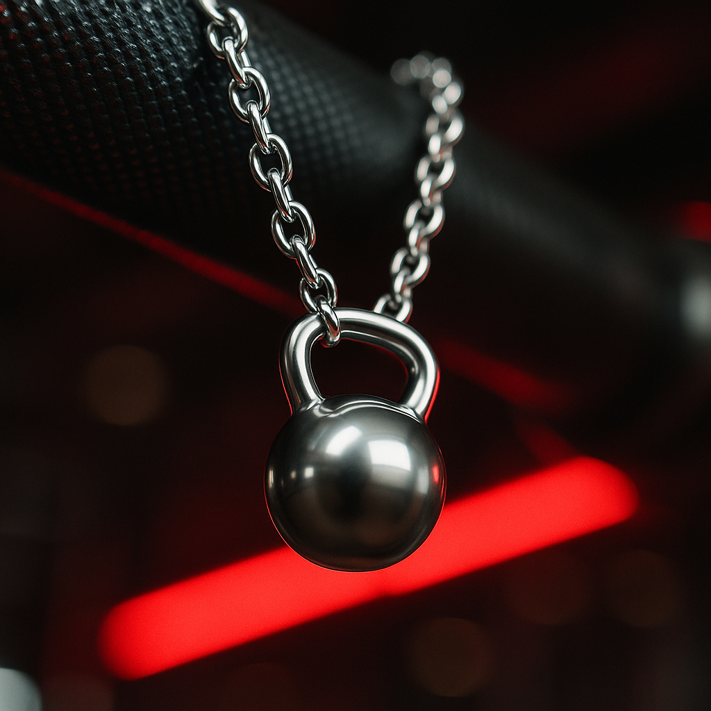 GEORGE | MINI KETTLEBELL NECKLACE