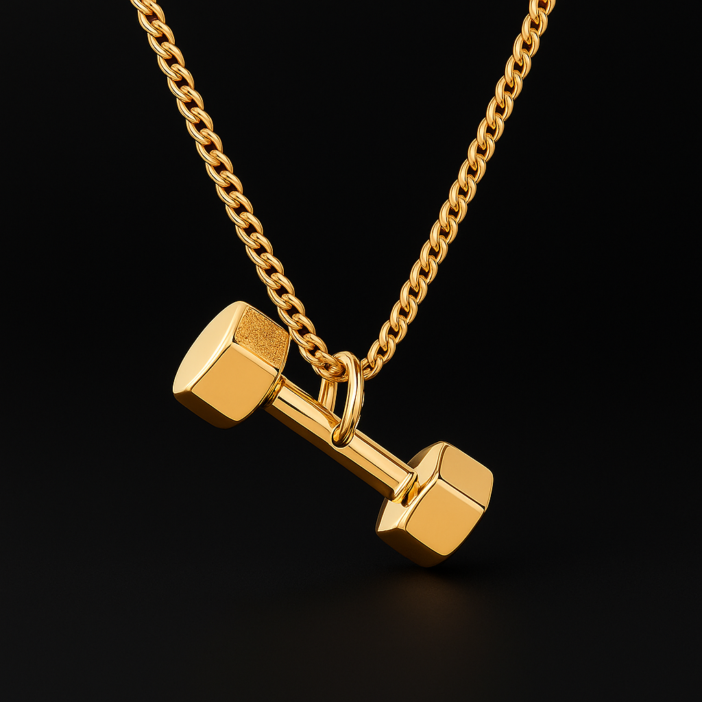 JAMES | DUMBBELL NECKLACE