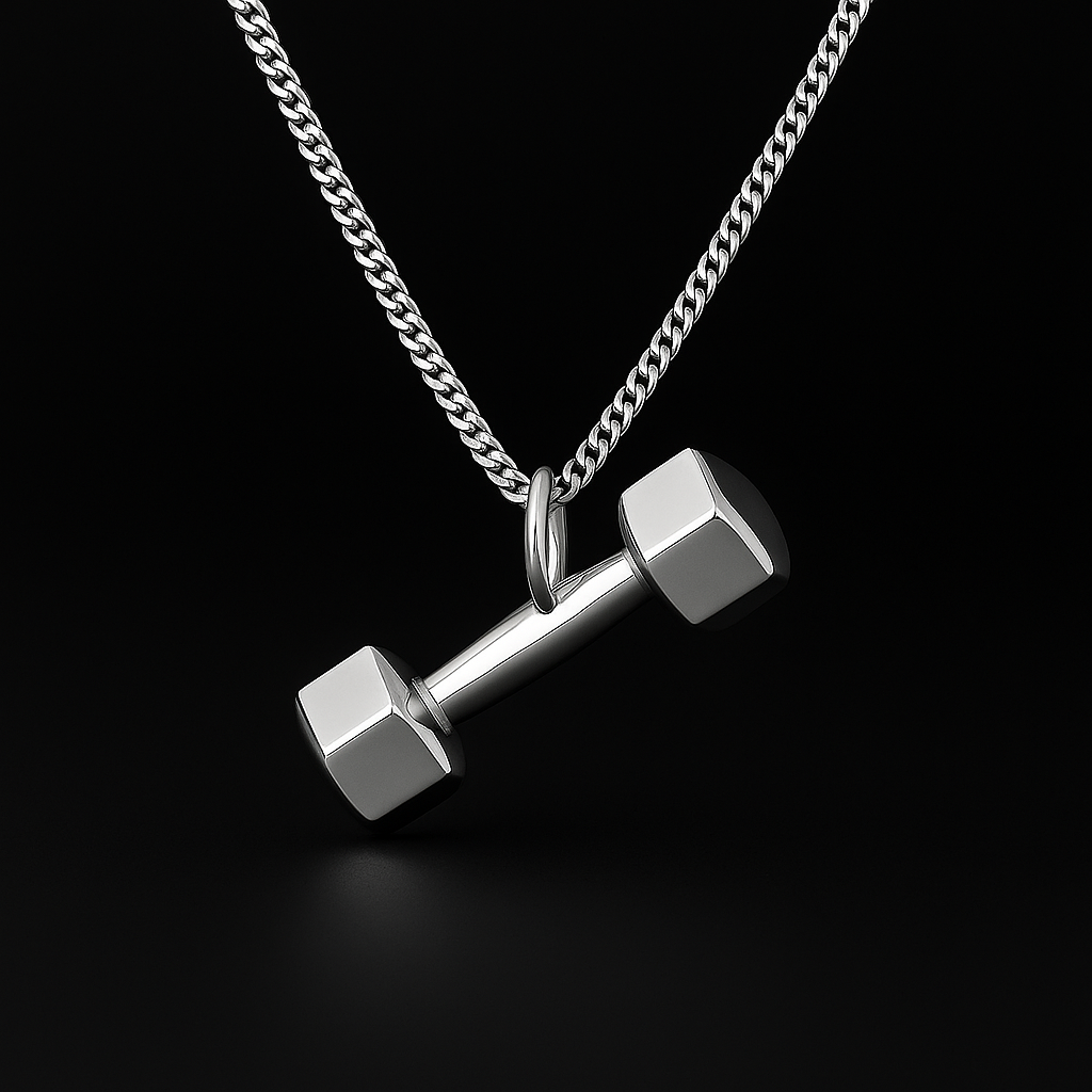 JAMES | DUMBBELL NECKLACE