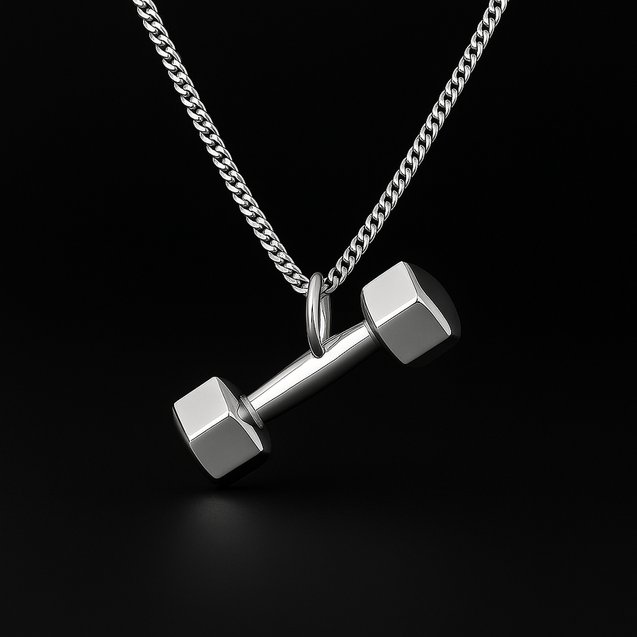 JAMES | DUMBBELL NECKLACE