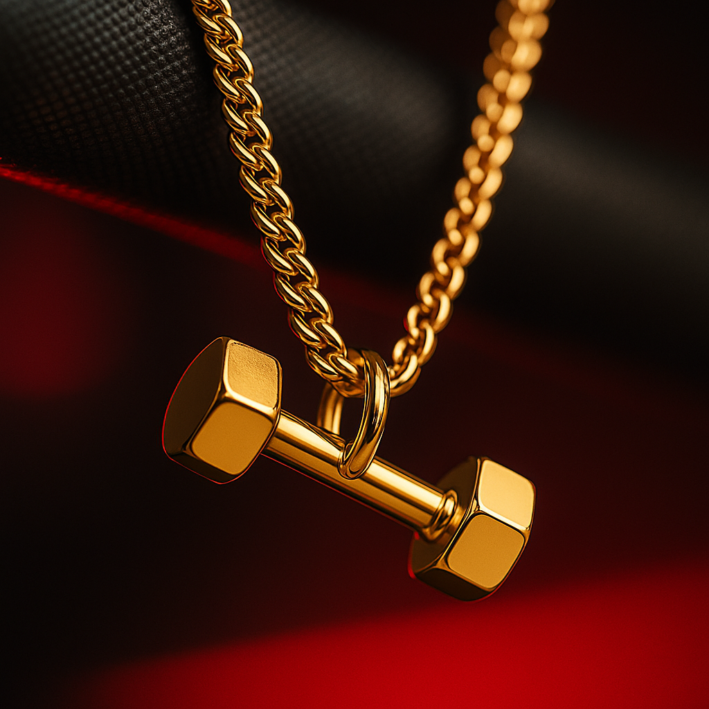 JAMES | DUMBBELL NECKLACE