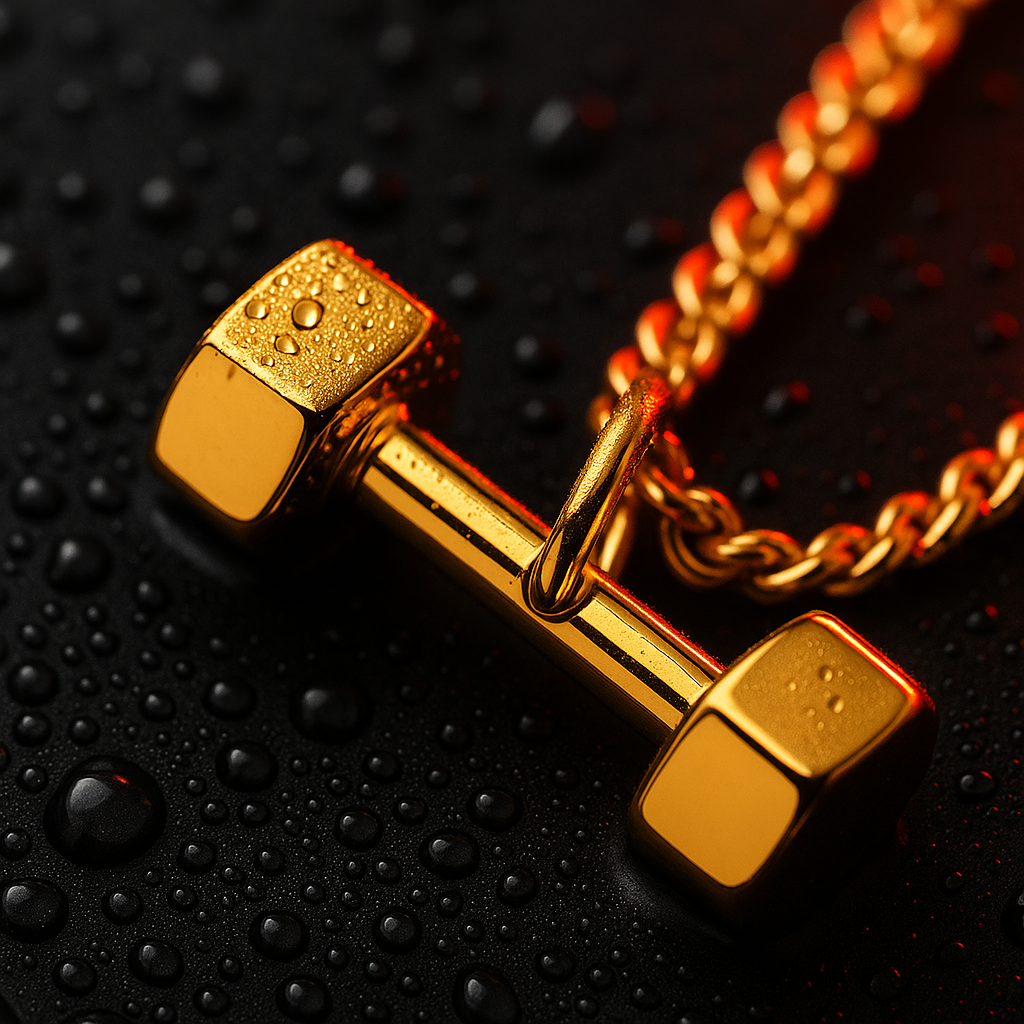 JAMES | DUMBBELL NECKLACE