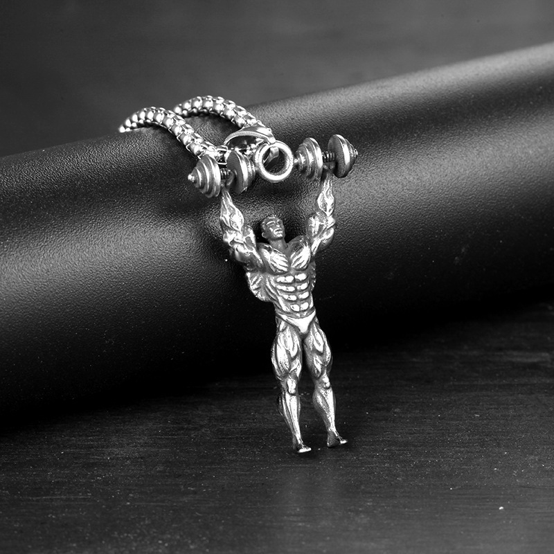 THOMAS | MR OLYMPIA PENDANT NECKLACE