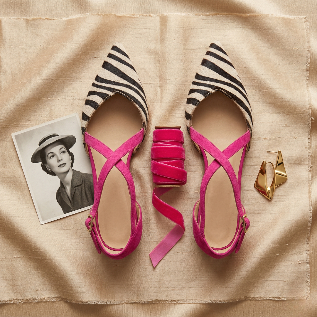 Aveline | Elegant Strap Ballet Flats