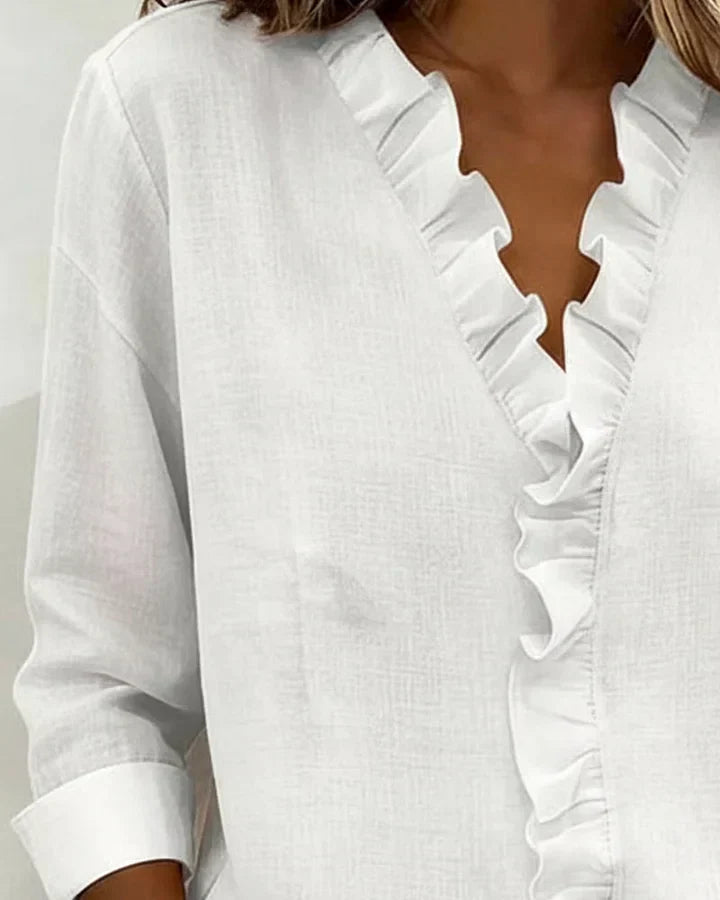 Matilda | Lightweight V-Neck Blouse