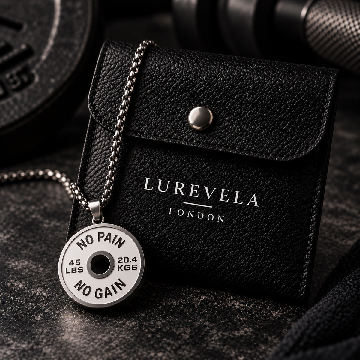 ARIA | POWER PLATE PENDANT NECKLACE