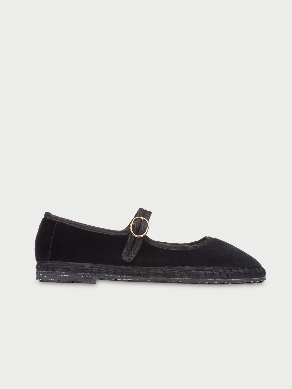 Mabel | Velvet Mary Jane Shoes