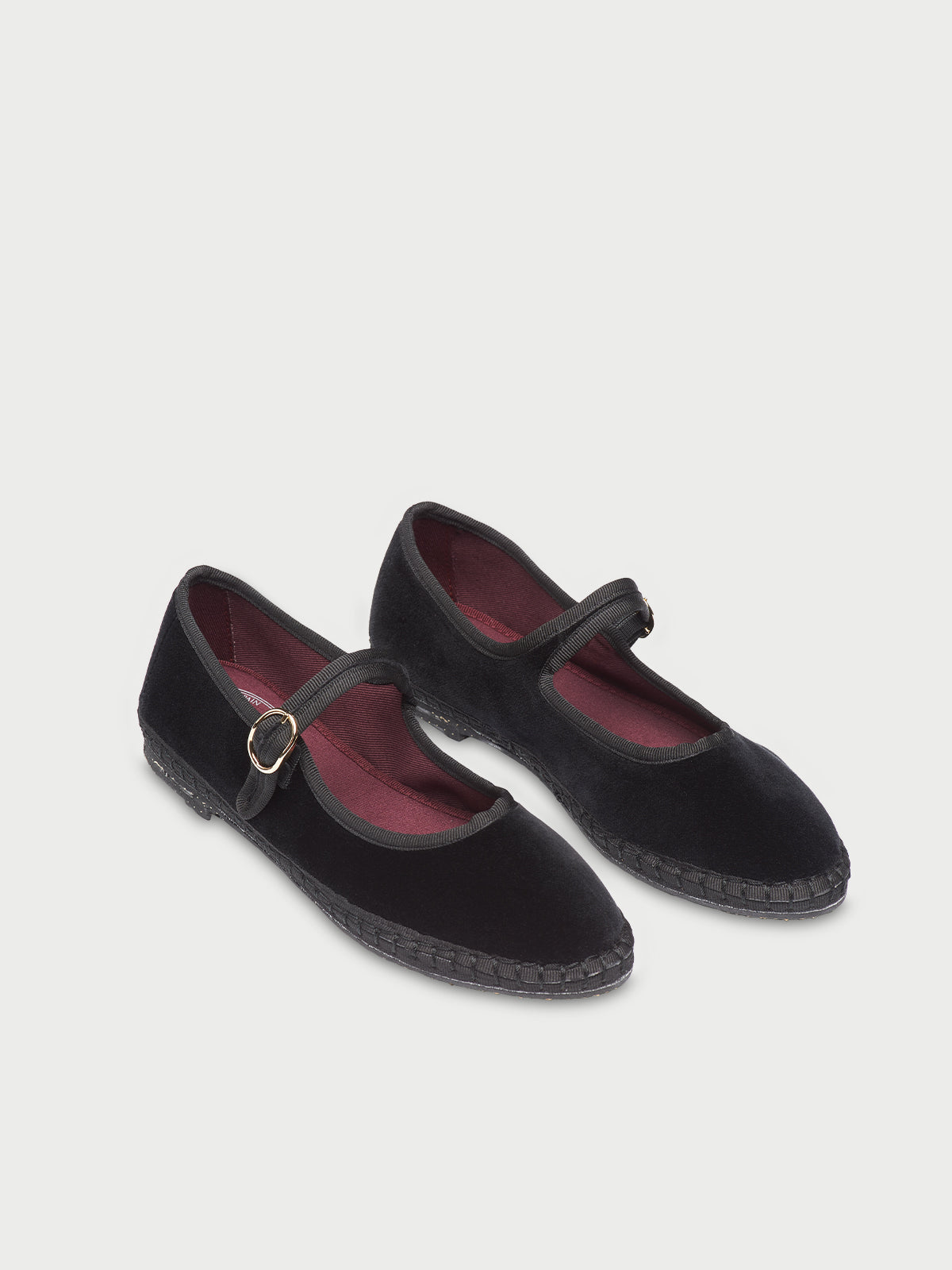 Mabel | Velvet Mary Jane Shoes