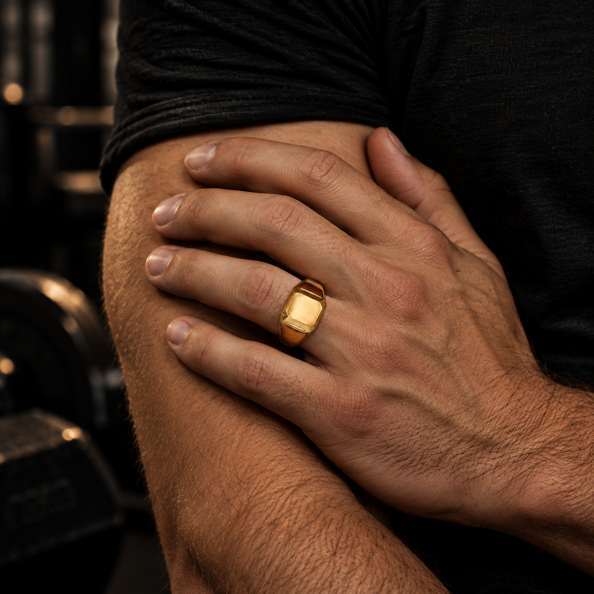 TYLER | SQUARE SIGNET RING