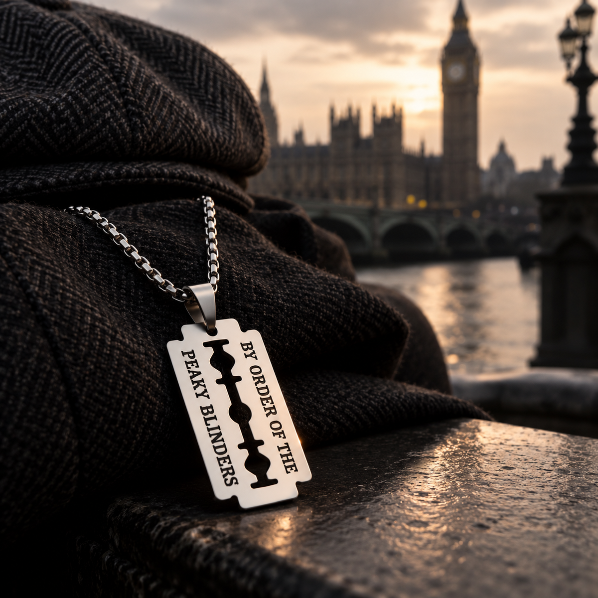 SAMUEL | PEAKY RAZOR NECKLACE