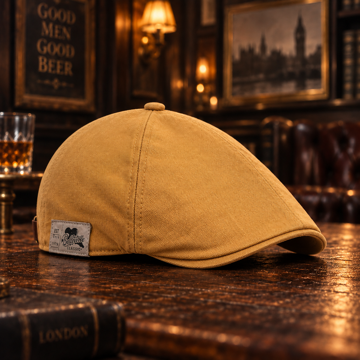 HARRISON | CLASSIC BRITISH FLAT CAP