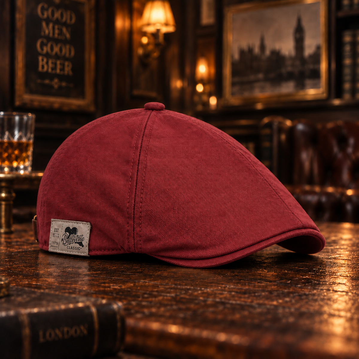 HARRISON | CLASSIC BRITISH FLAT CAP