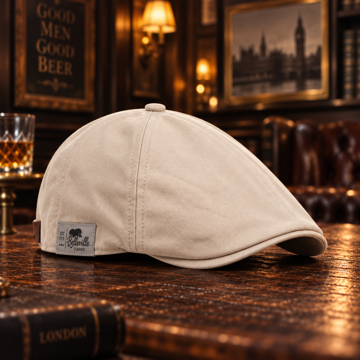 HARRISON | CLASSIC BRITISH FLAT CAP