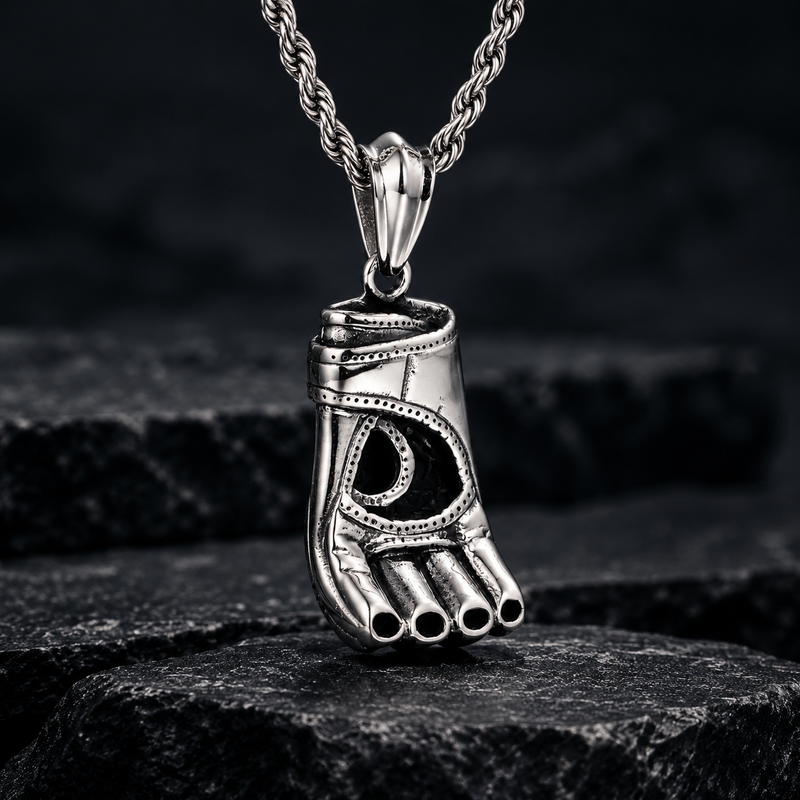 LOGAN | BOXING GLOVES PENDANT NECKLACE