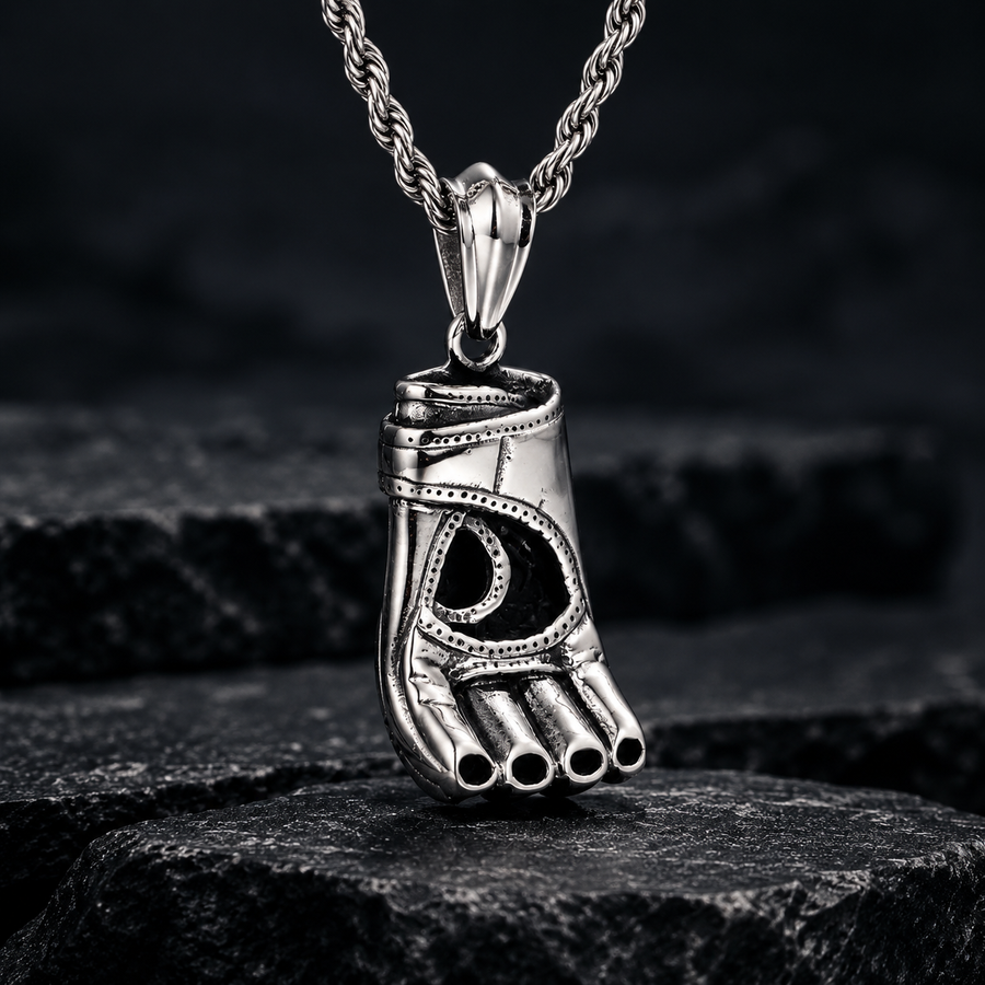 LOGAN | BOXING GLOVES PENDANT NECKLACE