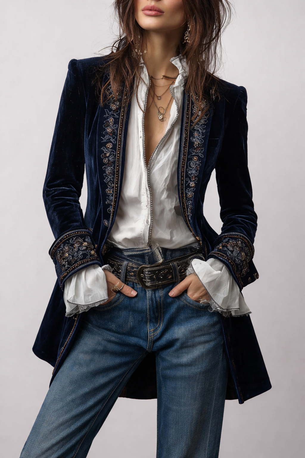 EDITH | LONG VINTAGE JACKET