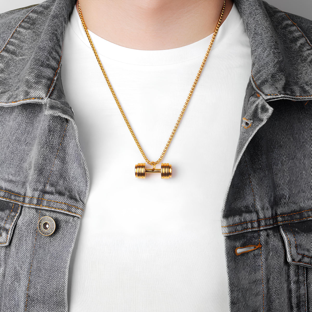 OLIVER | PUMP PENDANT NECKLACE