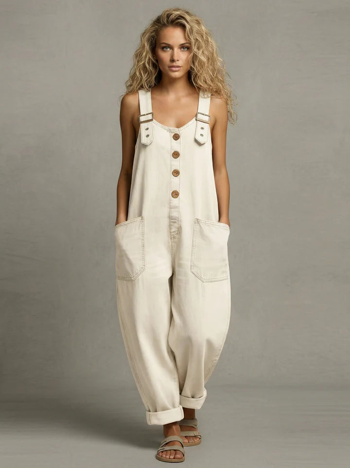 Florence | Relaxed Denim Jumpsuit