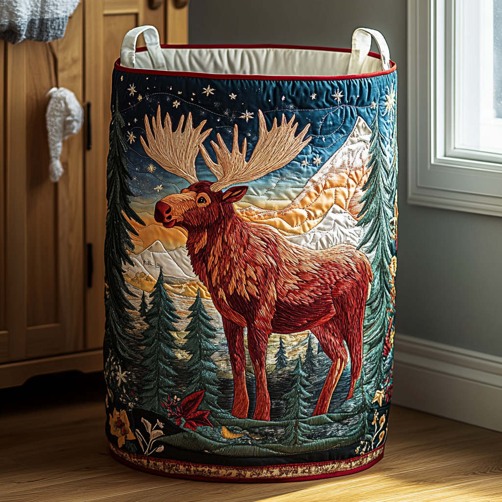 NAOMI | FOREST LAUNDRY BASKET