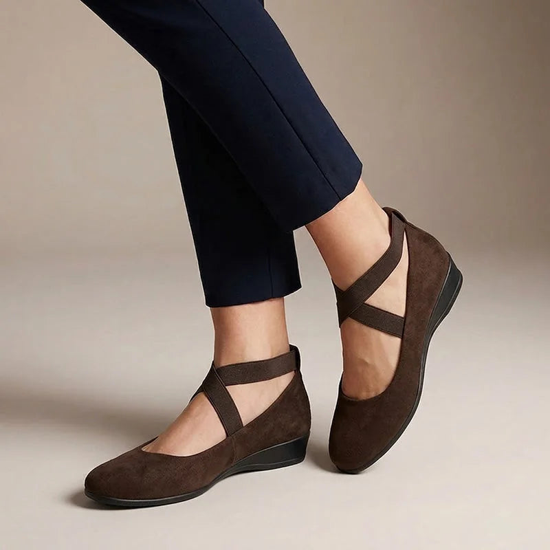 OPHELIA | WOMEN'S LIGHTWEIGHT ORTHOPAEDIC COMFORT FLATS