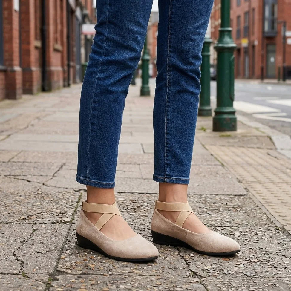 OPHELIA | WOMEN'S LIGHTWEIGHT ORTHOPAEDIC COMFORT FLATS