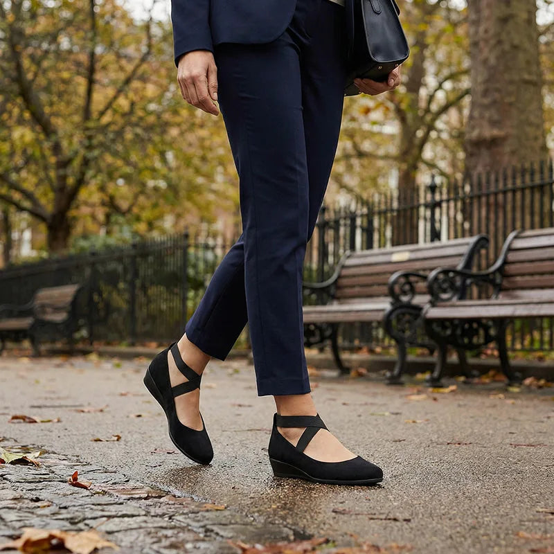 OPHELIA | WOMEN'S LIGHTWEIGHT ORTHOPAEDIC COMFORT FLATS