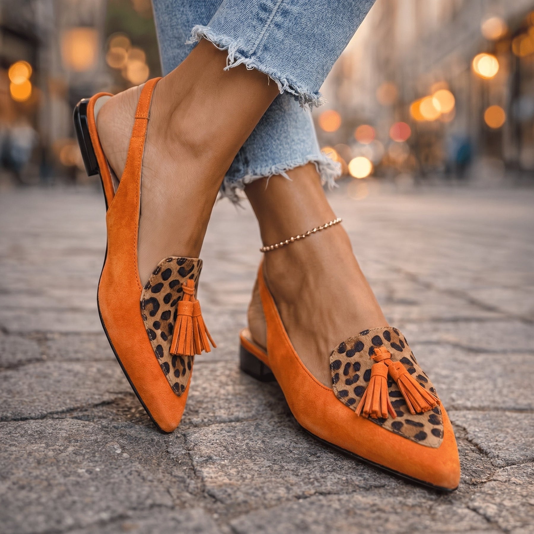 Ada | Women's Straps and Tassels Sandals