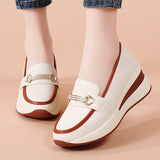 WINNIE | WOMEN'S PU LEATHER PLATFORM LOAFERS