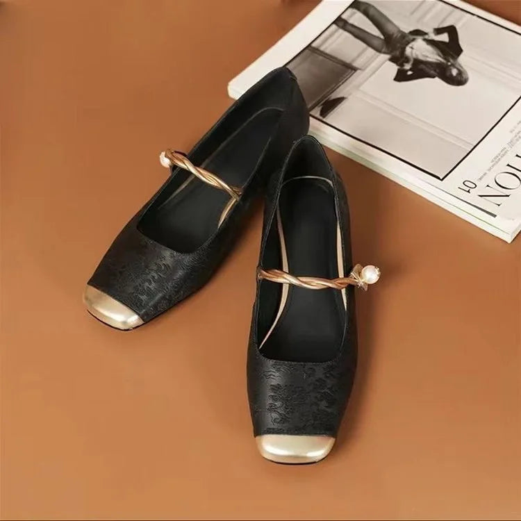 ELEANOR | WOMEN'S LIGHTWEIGHT FRENCH-STYLE MARY JANE SHOES