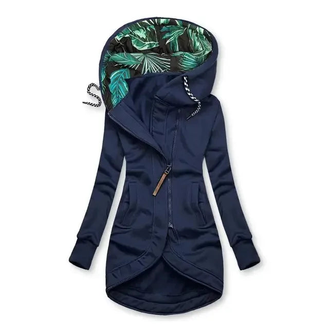 Lauren | Long-Sleeve Hooded Zip Jacket