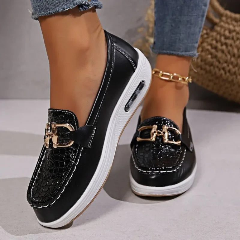 EVA | WOMEN'S LIGHTWEIGHT PLATFORM WALKING LOAFERS