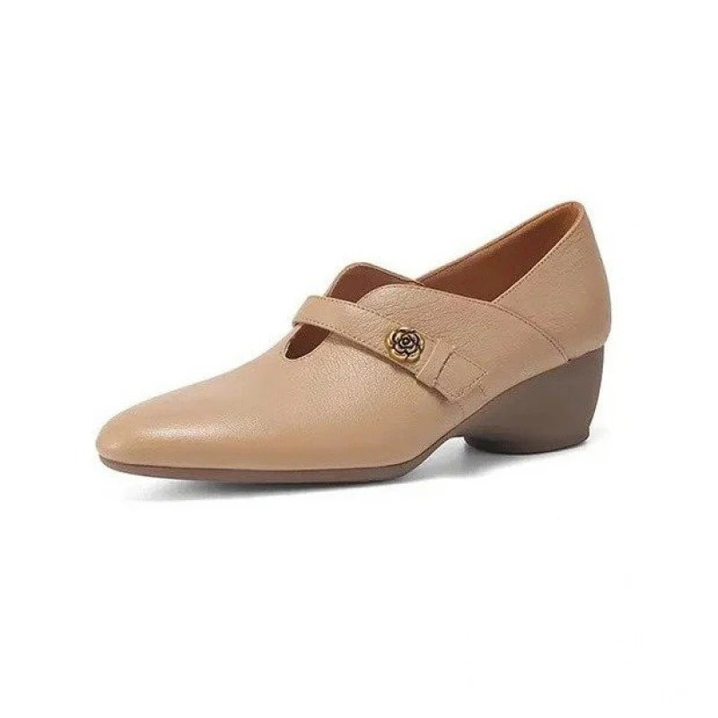 BELLA | GENUINE LEATHER T-STRAP MARY JANE SHOES