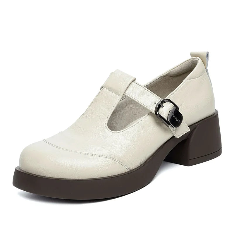 Isla | Chunky Sole Mary Jane Loafers