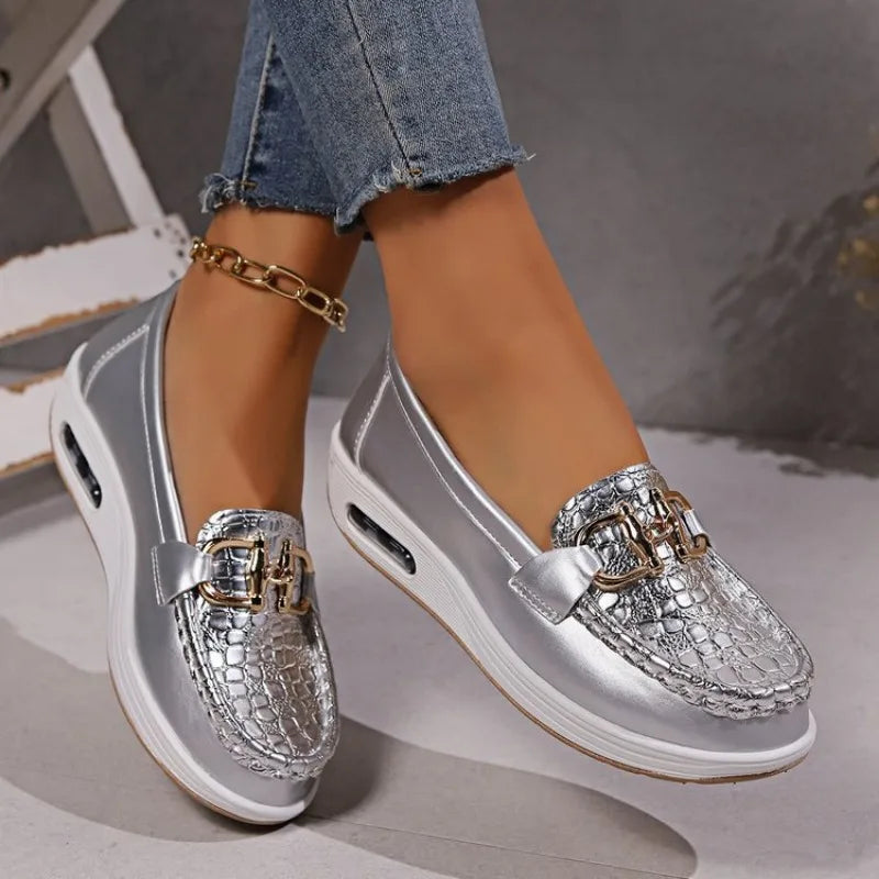 EVA | WOMEN'S LIGHTWEIGHT PLATFORM WALKING LOAFERS