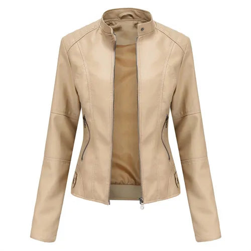Keira | Women's PU Moto Jacket