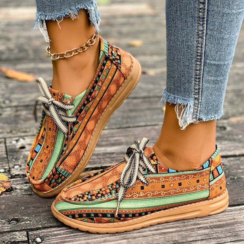 OLIVIA | ORTHOPEDIC PATTERNED TRAINERS
