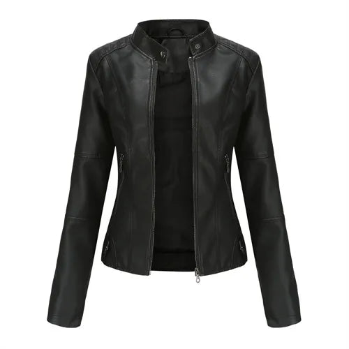 Keira | Women's PU Moto Jacket